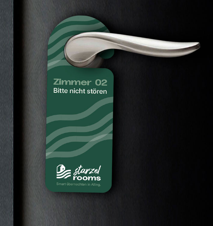 starzel rooms - Türschild